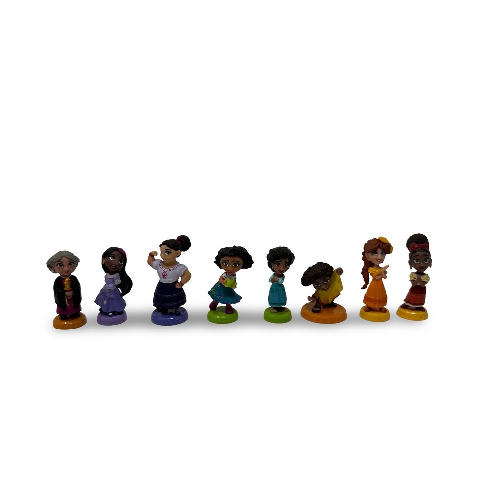 Disney Encanto Lot of 8 Figurines Cake Toppers 2" Toys Kids Collection